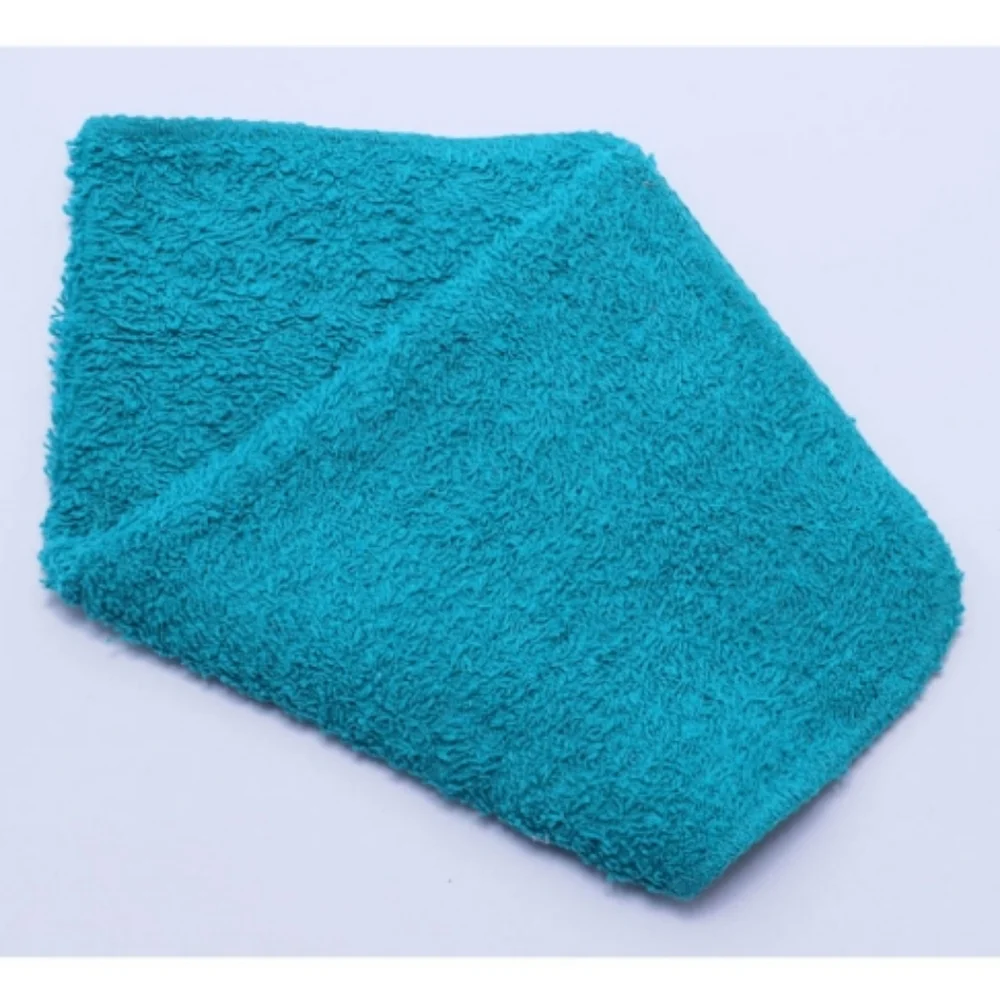 Mainstays cotton washcloths truebright 8-Pack in blue color aqua teal t…